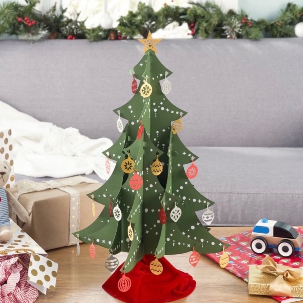 Lovepop Festive Tabletop Christmas Tree